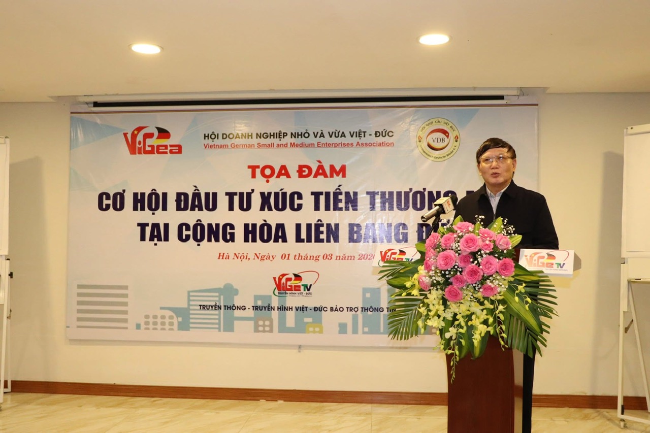 Tọa đàm cơ hội đầu tư, xúc tiến thương mại tại CHLB Đức